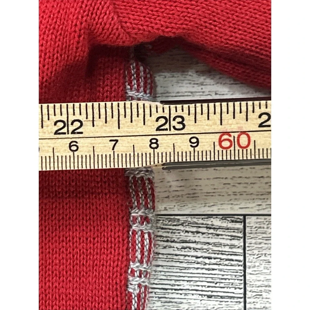 Pelleti Red Abstract‎ Knit Sweater – Men's 2XL