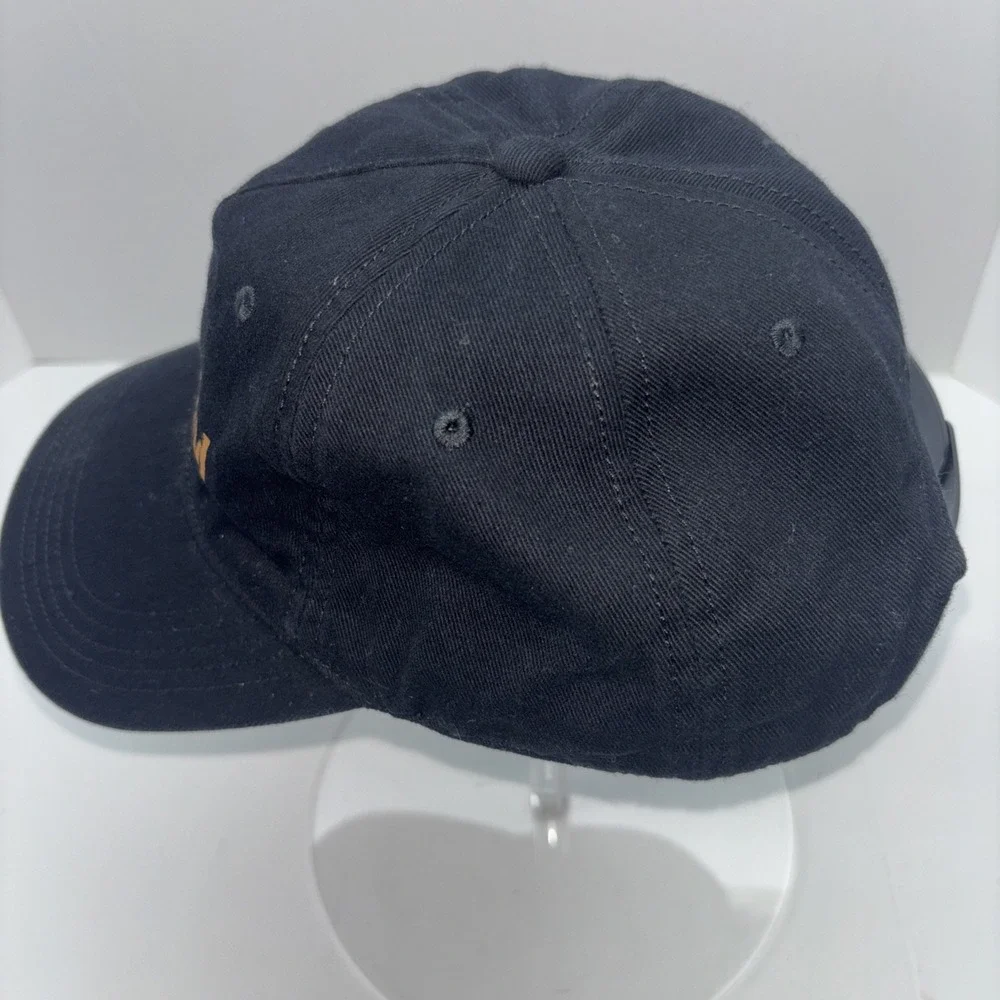 Timberland Snapback Baseball Hat Cap Black Embroidered‎ Logo Adjustable