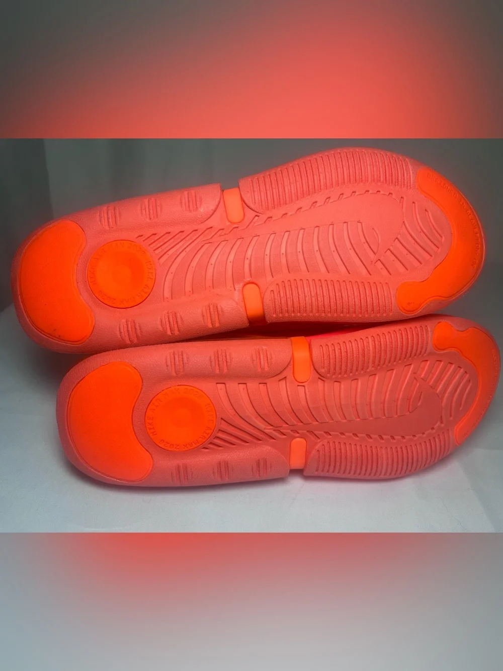 Nike Air Max Up 2020 Neon Orange and Pink Low-Top Sneakers