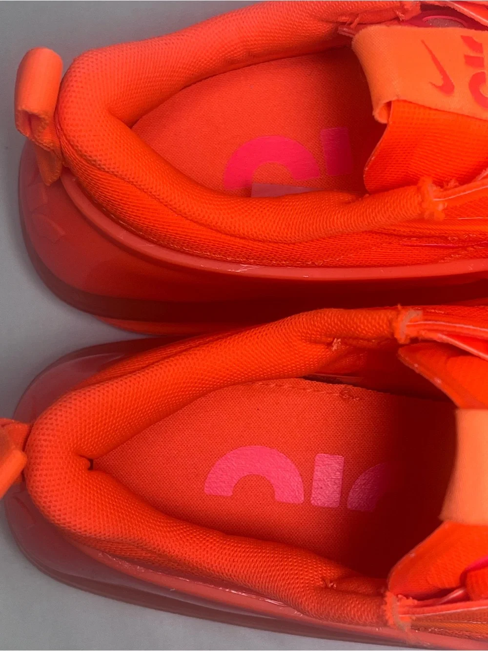 Nike Air Max Up 2020 Neon Orange and Pink Low-Top Sneakers
