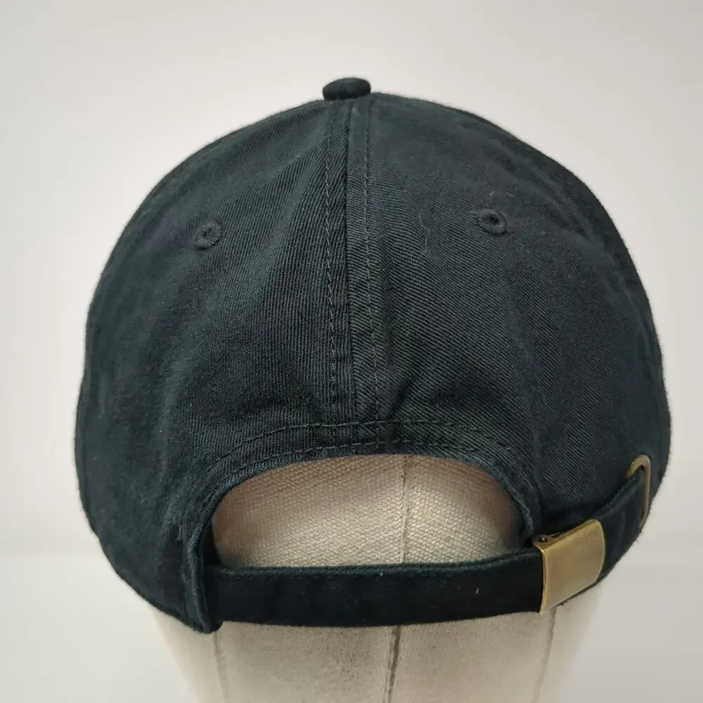 AS Colour Baseball Cap Black One Size SOFA Embroidered Cotton Slideback Hat