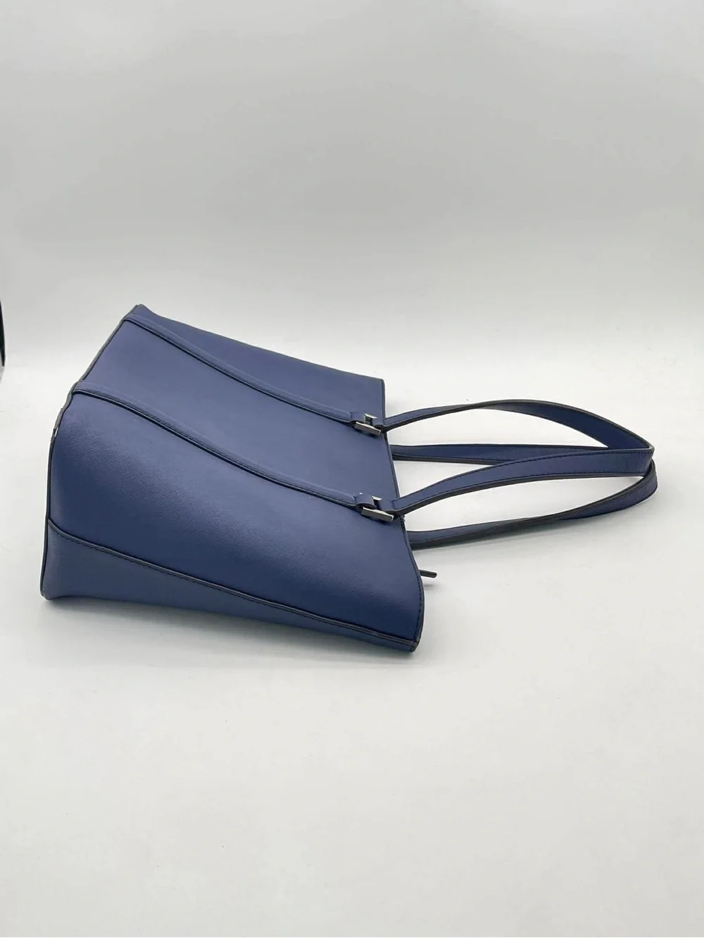 Kate Spade Navy Saffiano Leather Tote Bag