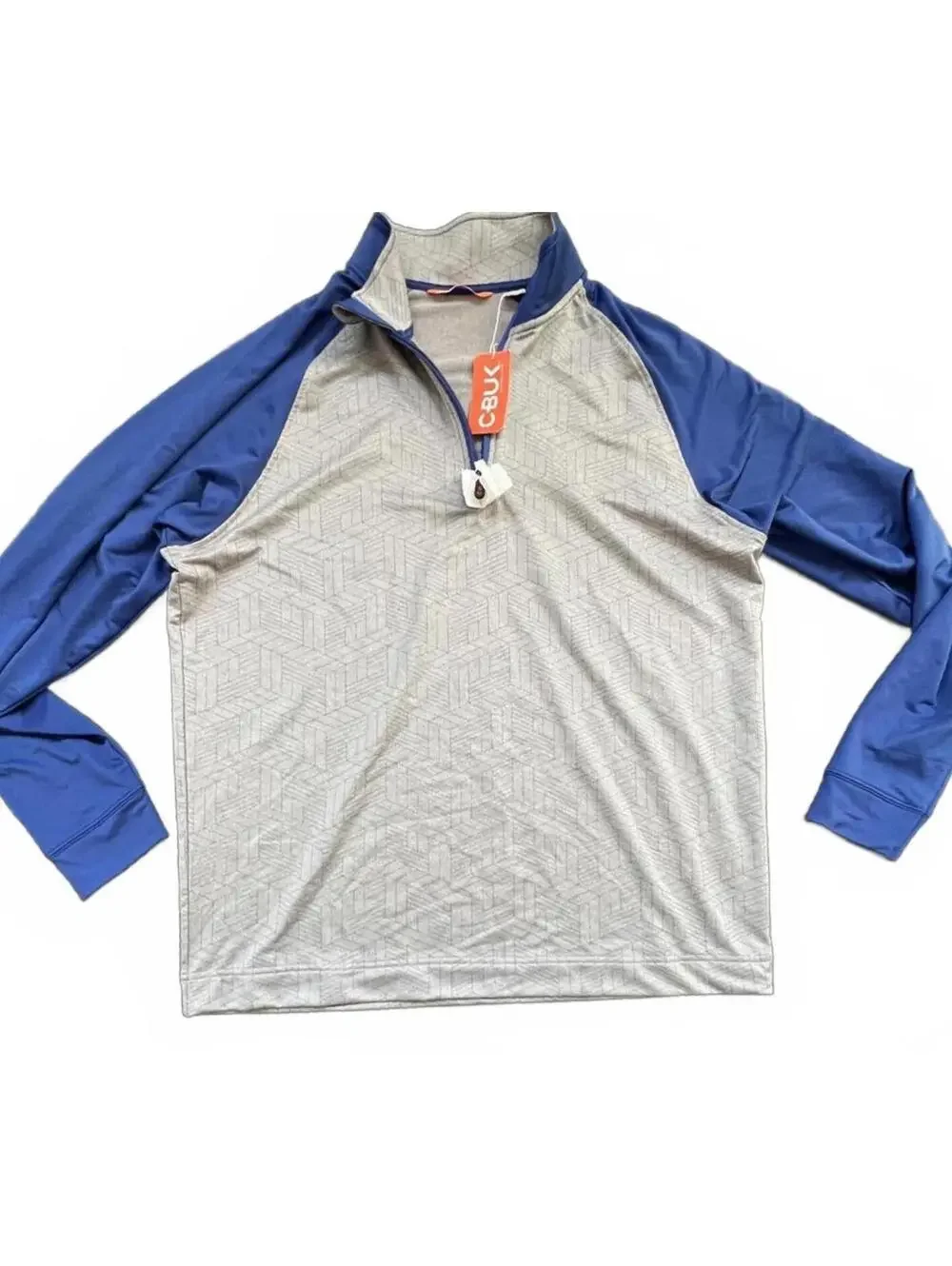 CBUK by Cutter & Buck Men's Long Sleeve Pullover,‎ Size L
