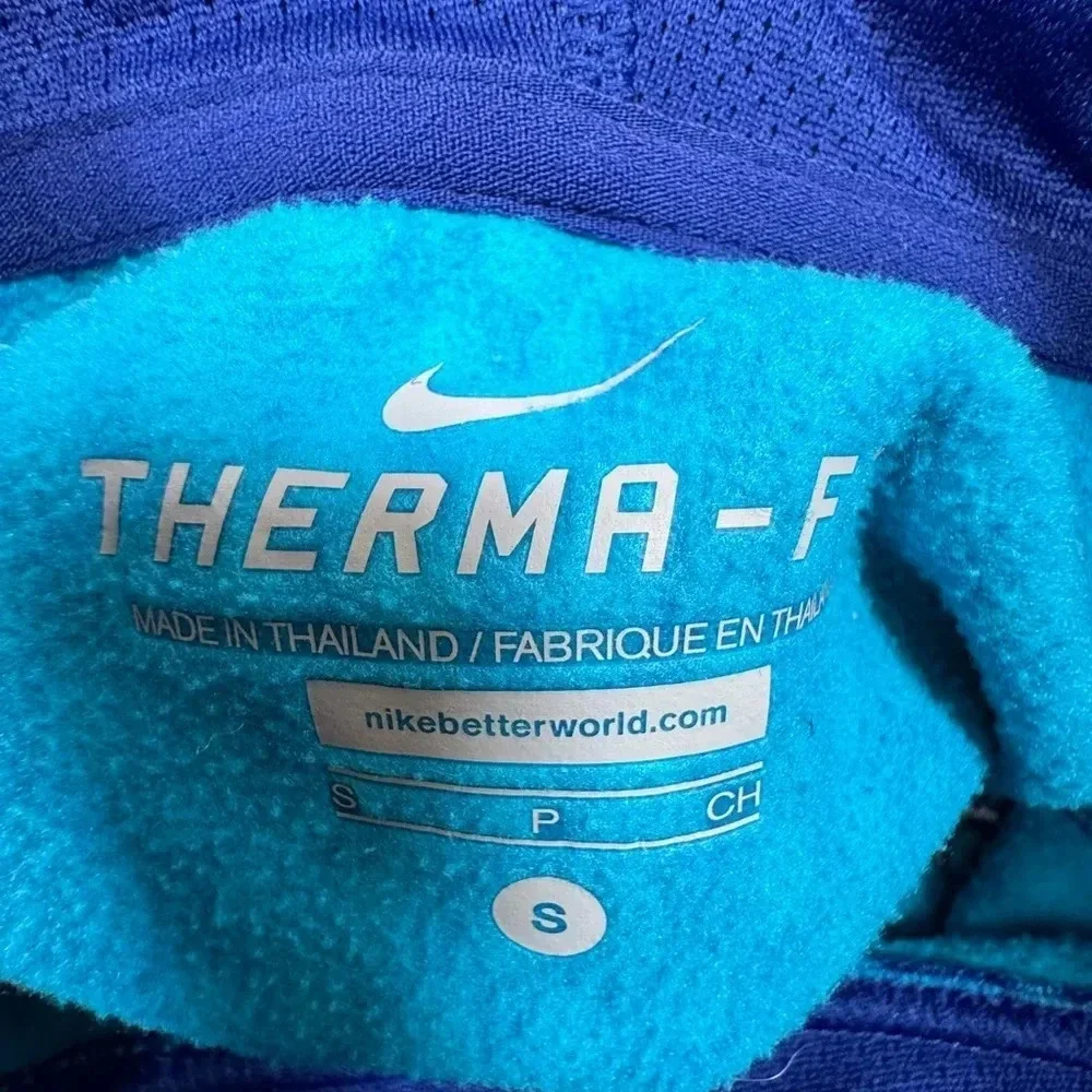 Nike Thermafit Polkadot‎ Hooded Pullover Sweatshirt Size Small