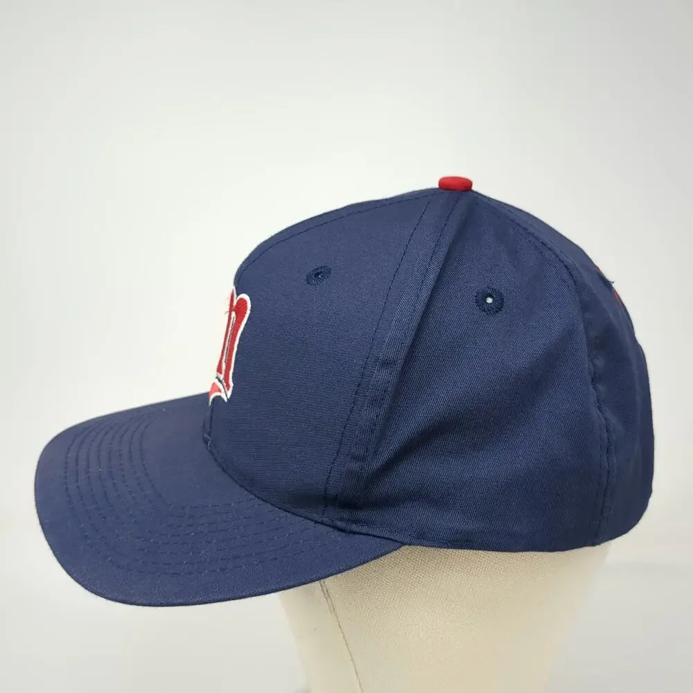 Genuine Merchandise Blue Snapback Hat One Size m Twins Logo Gray Underbrim MLB