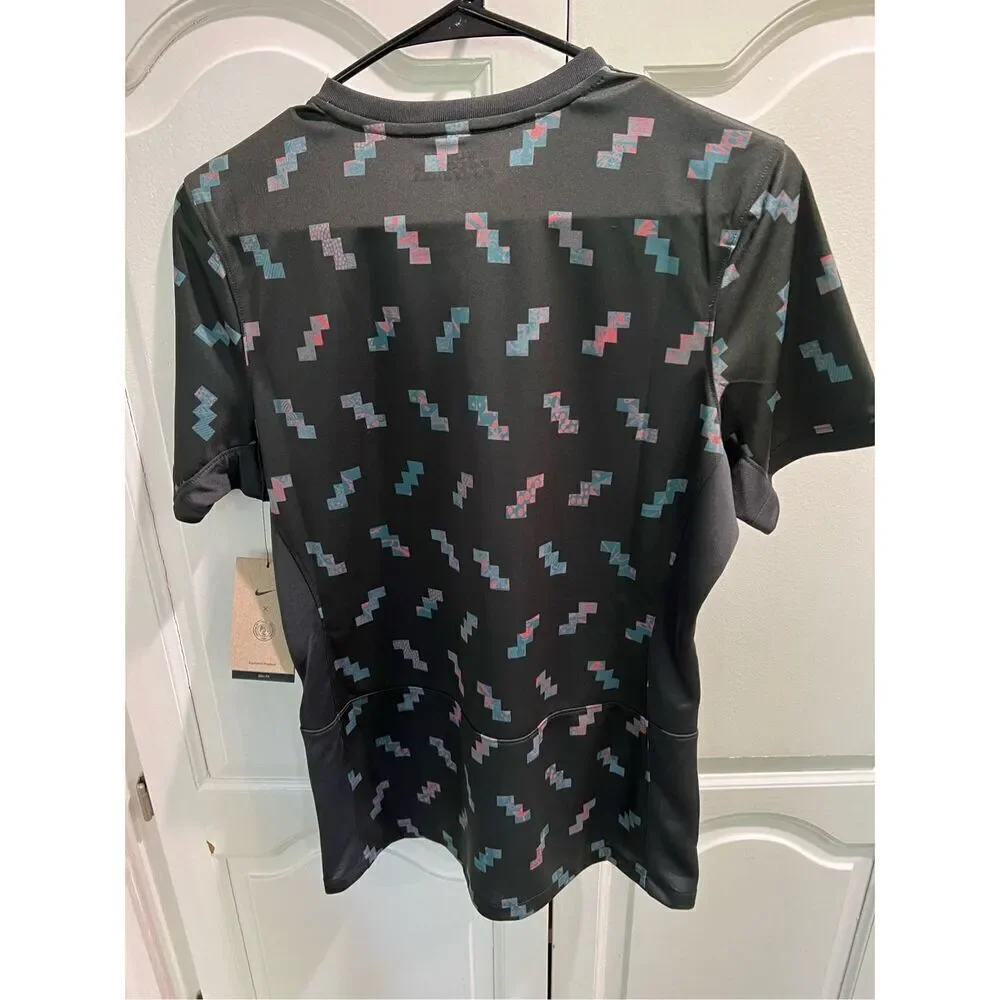 Nike Football World Cup 23 Nigeria Stadium home jersey in black Size medium