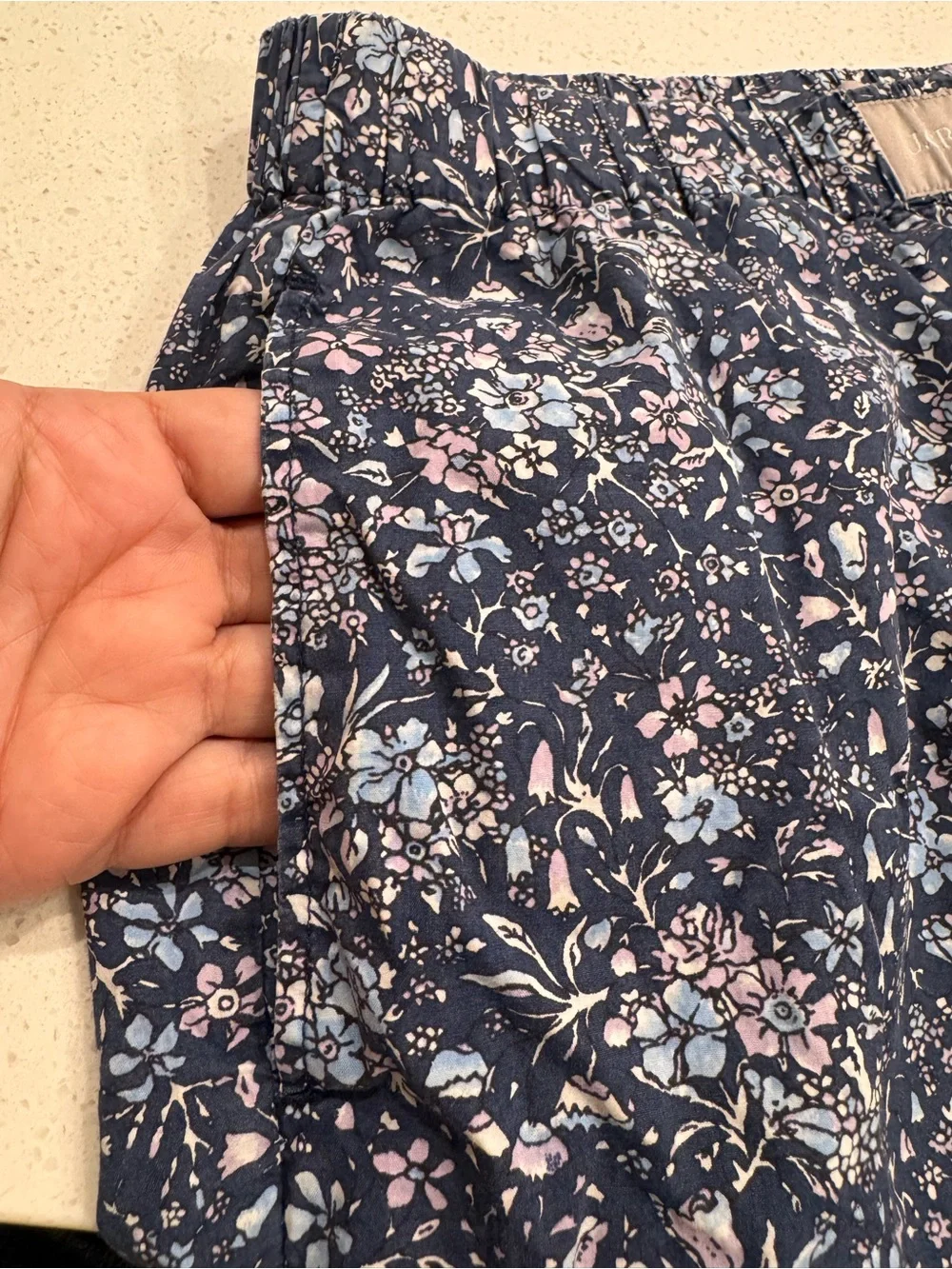 J.Crew Floral Elastic Waist Wide Leg Pajama Pants XS