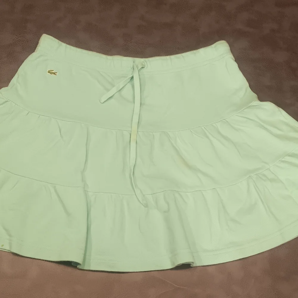 Vintage Lacoste Tiered Ruffle Tennis Skirt