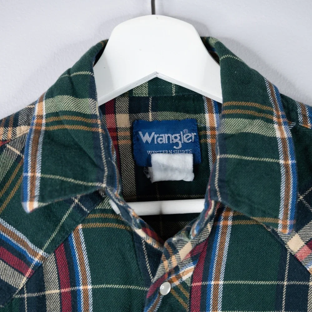 Wrangler western flannel