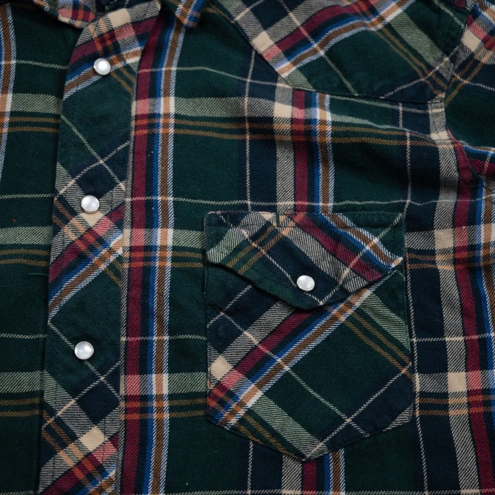 Wrangler western flannel