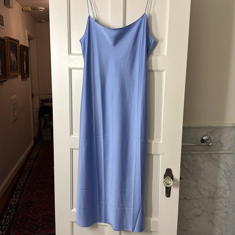 J.Crew Gwyneth slip dress in luster charmeuse BV496