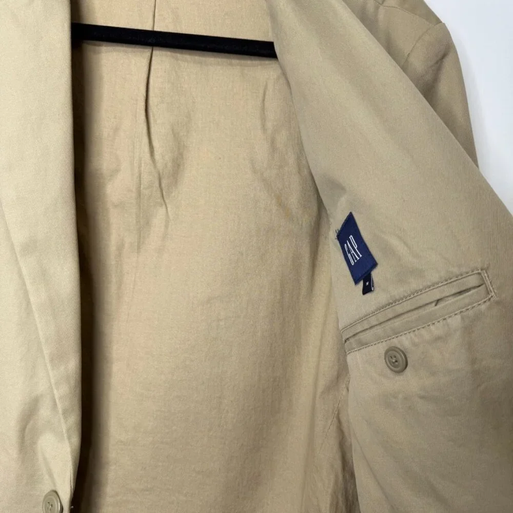 GAP Men's‎ Tan Twill Blazer Medium