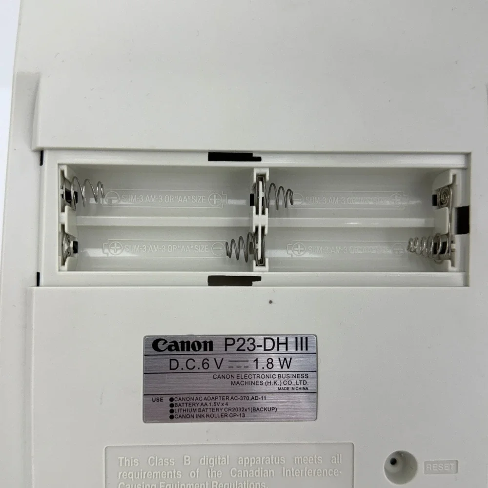 Canon p23 dh