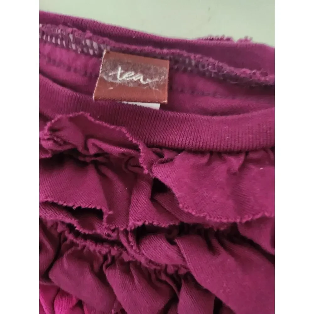 7 Tea Cotton pink color block dress