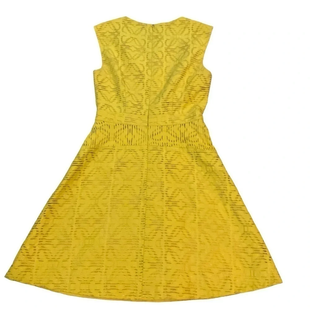 J Crew Eyelet Jacquard Fit Cocktail Midi Dress Size 00P Romantic