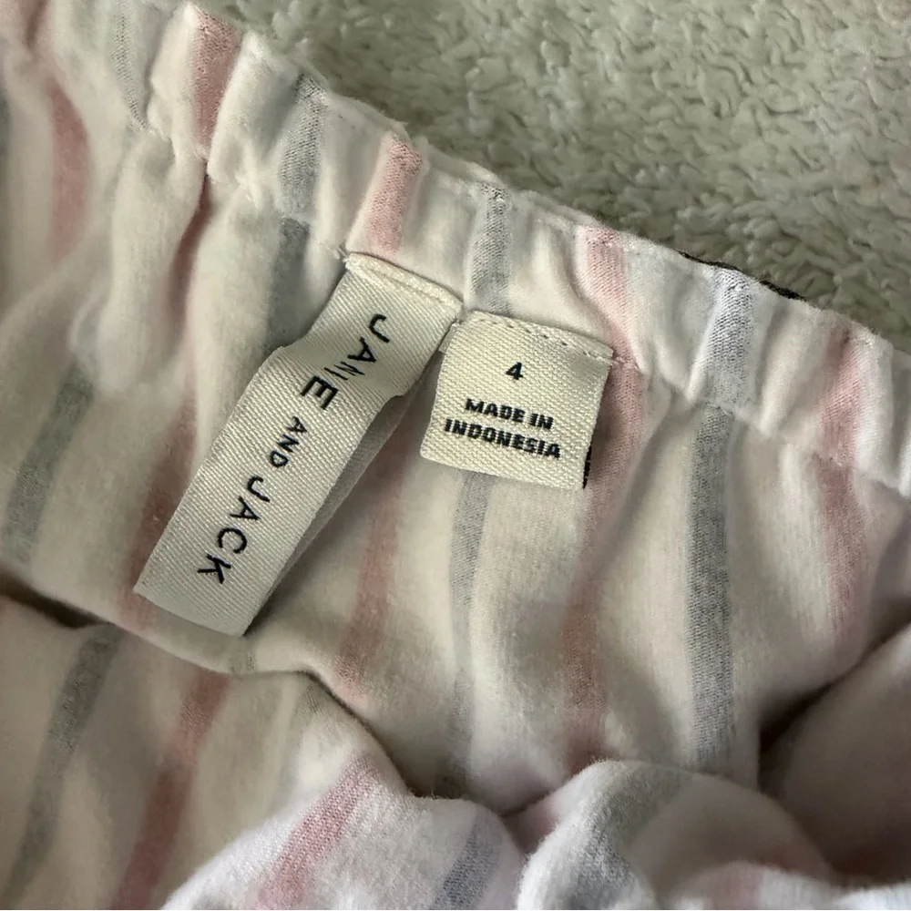 Janie and Jack | Red White & You Stripe Romper | 4