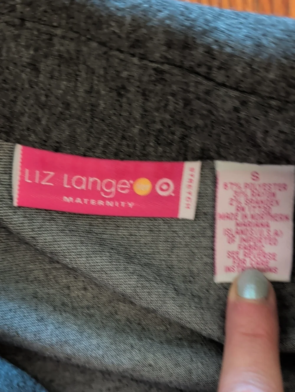 Liz Lange soft gray