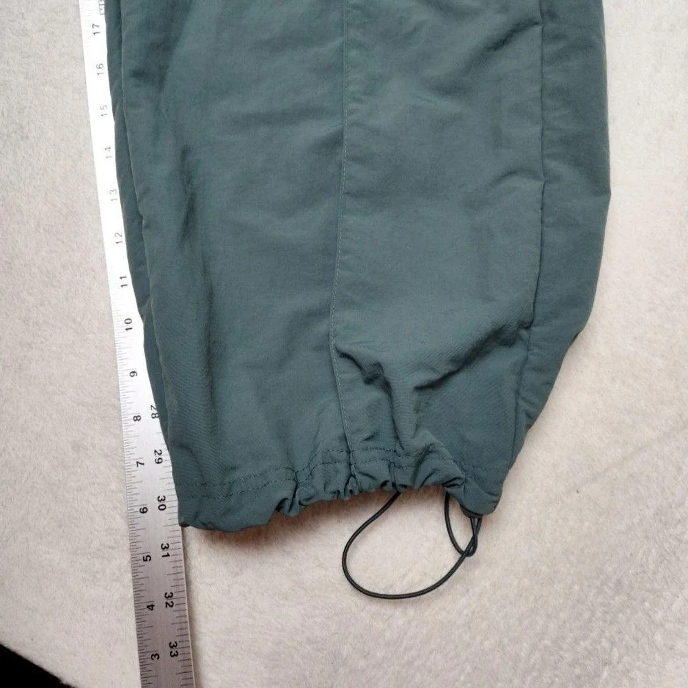Nike Jogger Pants Womens L Green Sports Everything Nylon Jogger Pockets FQ3588