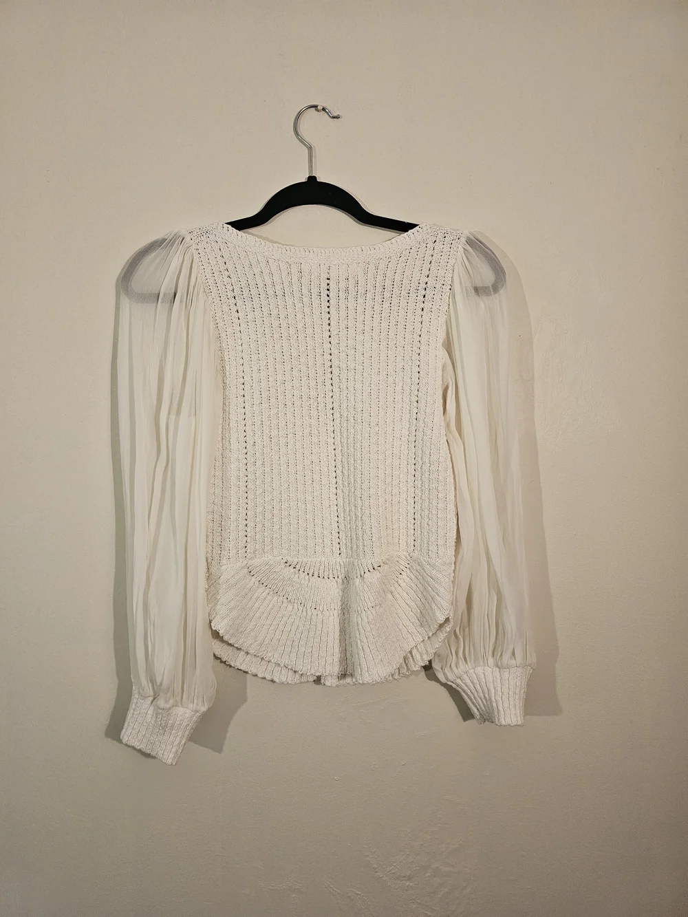 Anthropologie neck knit