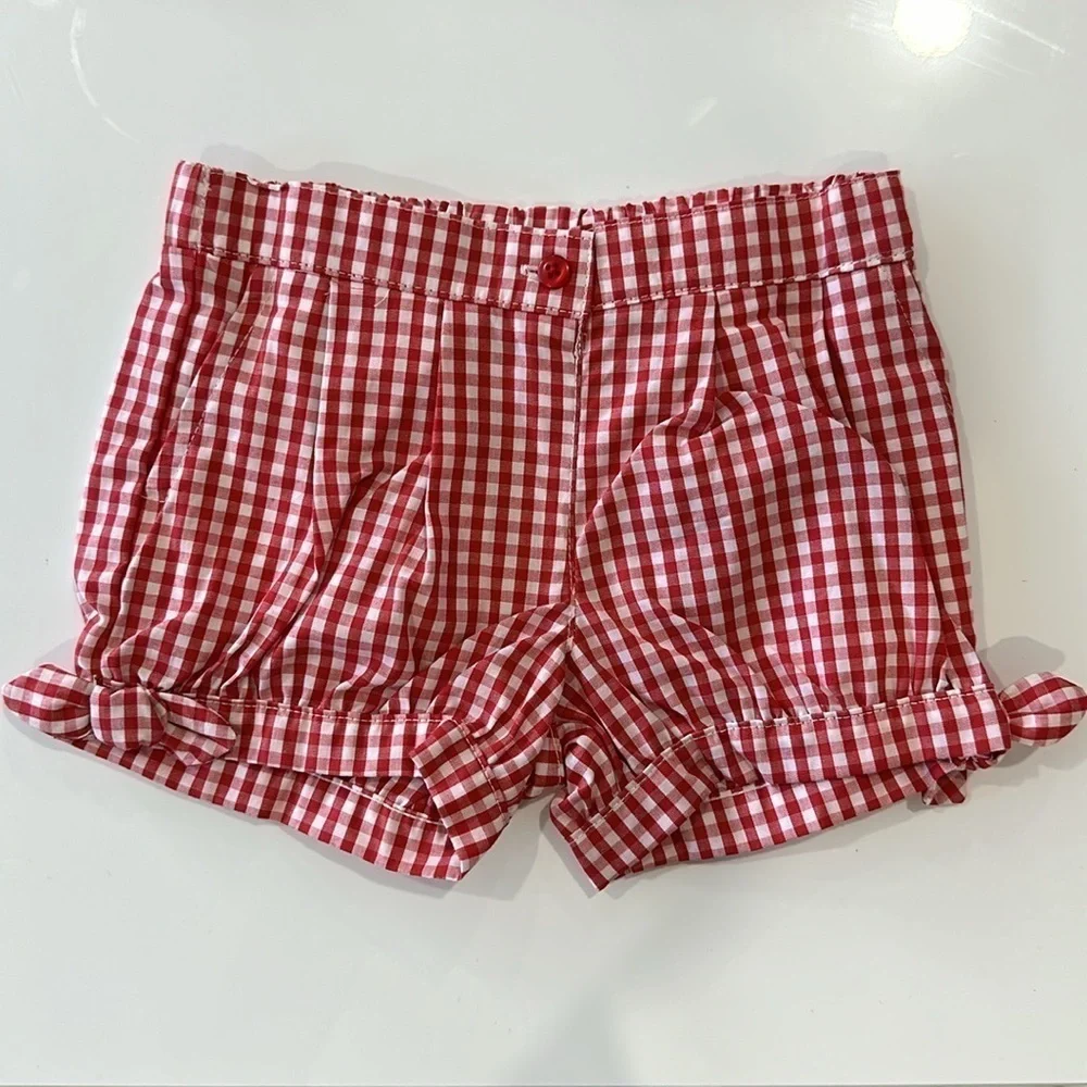 Floral & plaid matching set