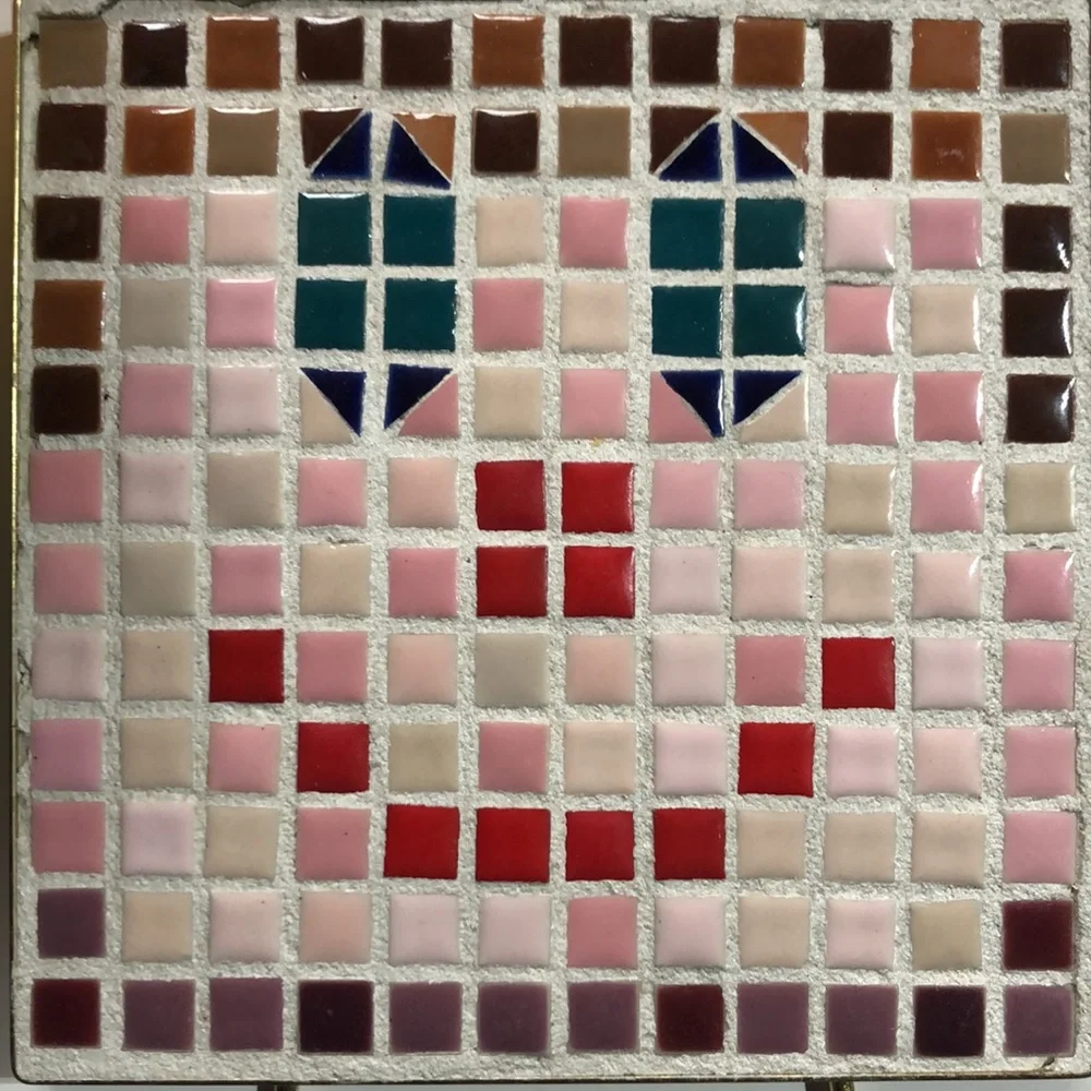 Clown Trivet Decor Clown Decor Clown Trivet Handmade Clown Kitchen Art 70s
