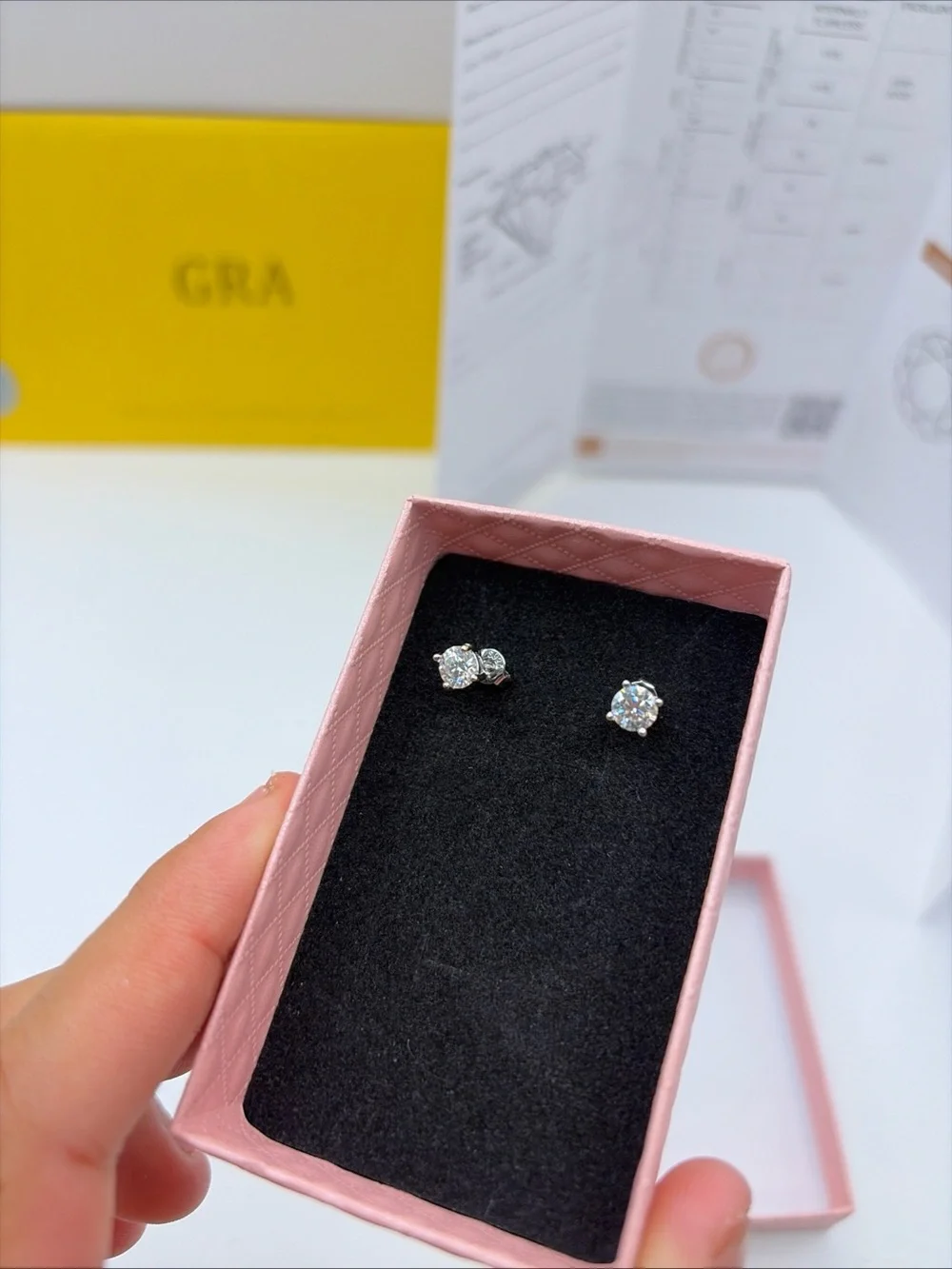 Moissanite polished s925