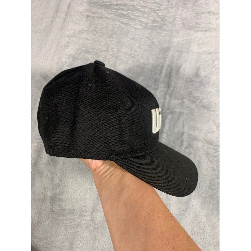 Ufc Official Licensed Product Mens Black Hat Branded Interior Taping Adjustable