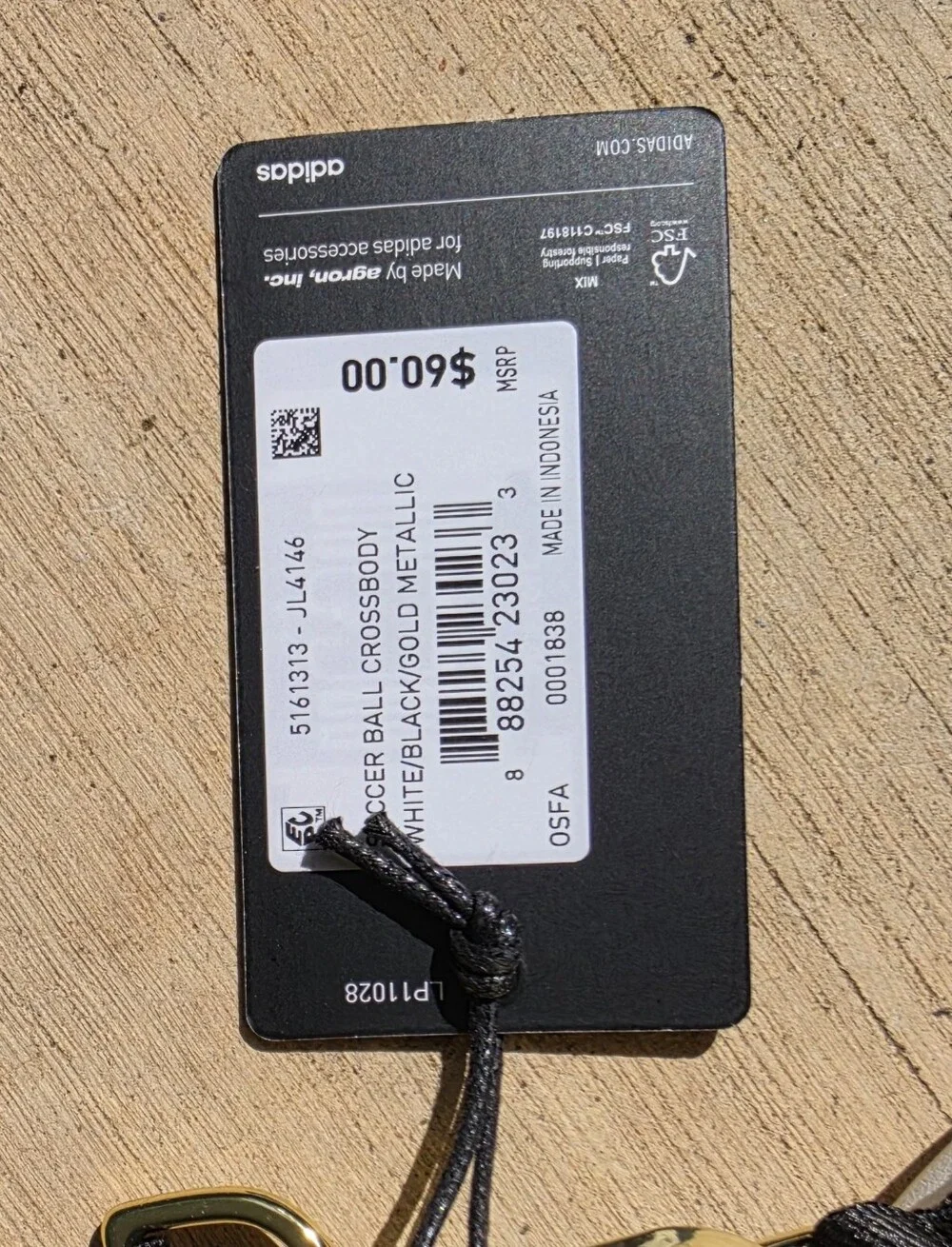 adidas round crossbody