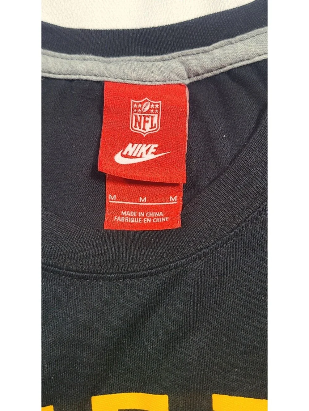 Nike NFL Pittsburgh Steelers Steel Curtain T-Shirt Medium