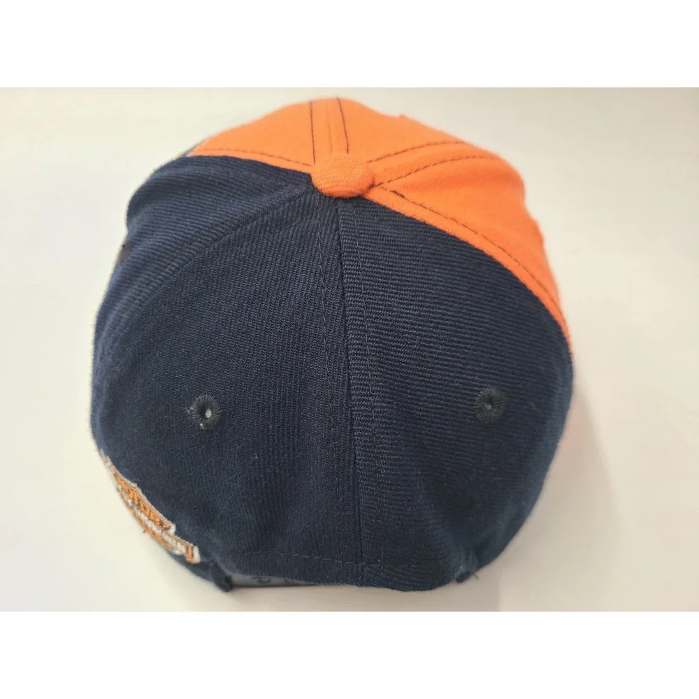 Vintage Harley Davidson Motorcycles American Needle Snapback Hat Cap‎ Wool Blend