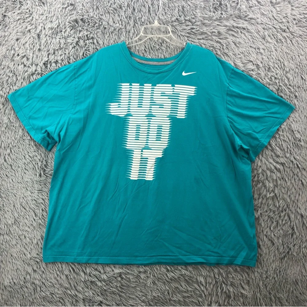 Nike Tshirt Mens 4XL Regular Fit Just Do It Spellout Logo Shirt