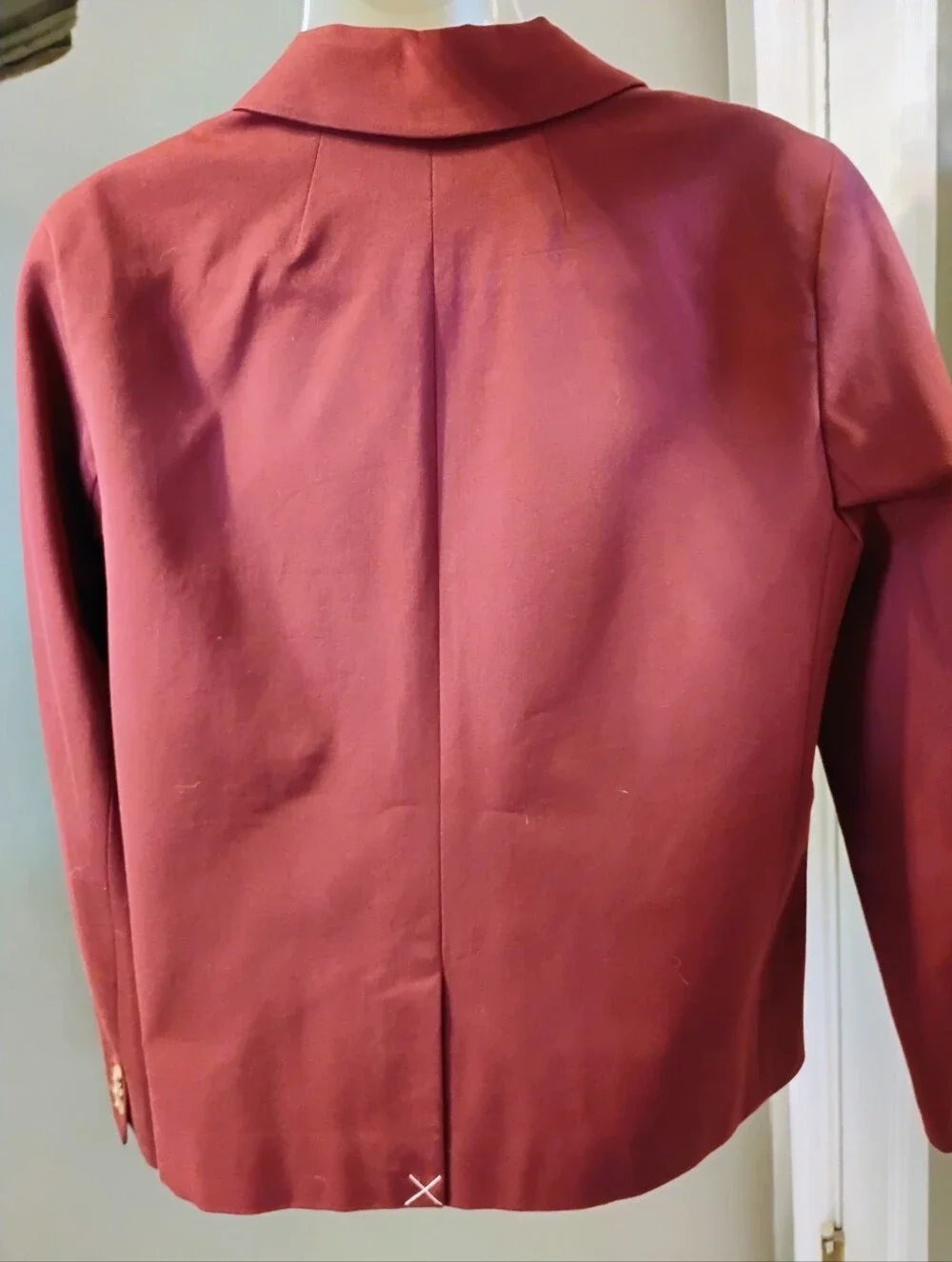 NWT $198 J Crew Red Two Button Blazer Size 12