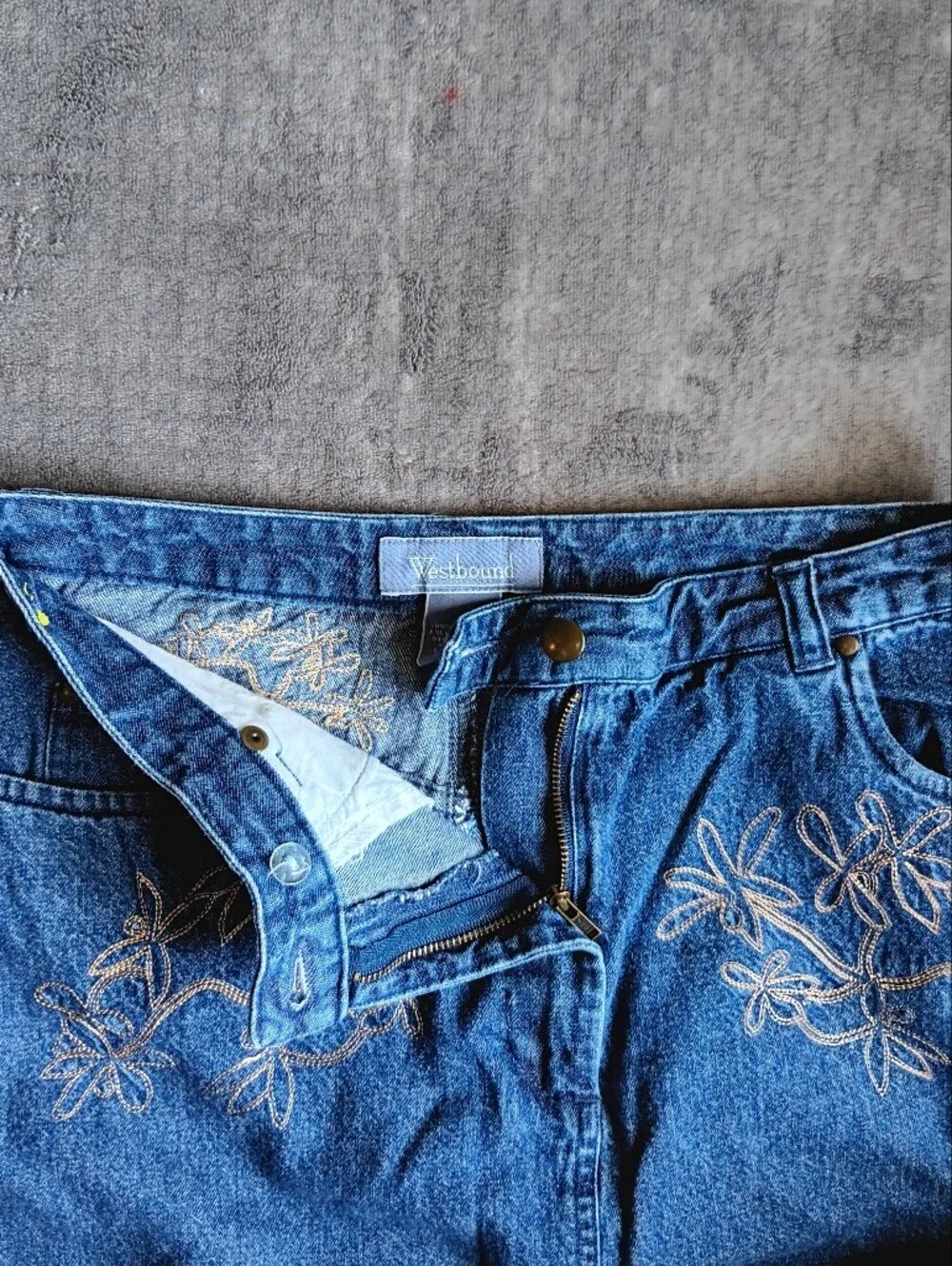 Westbound y2k blue