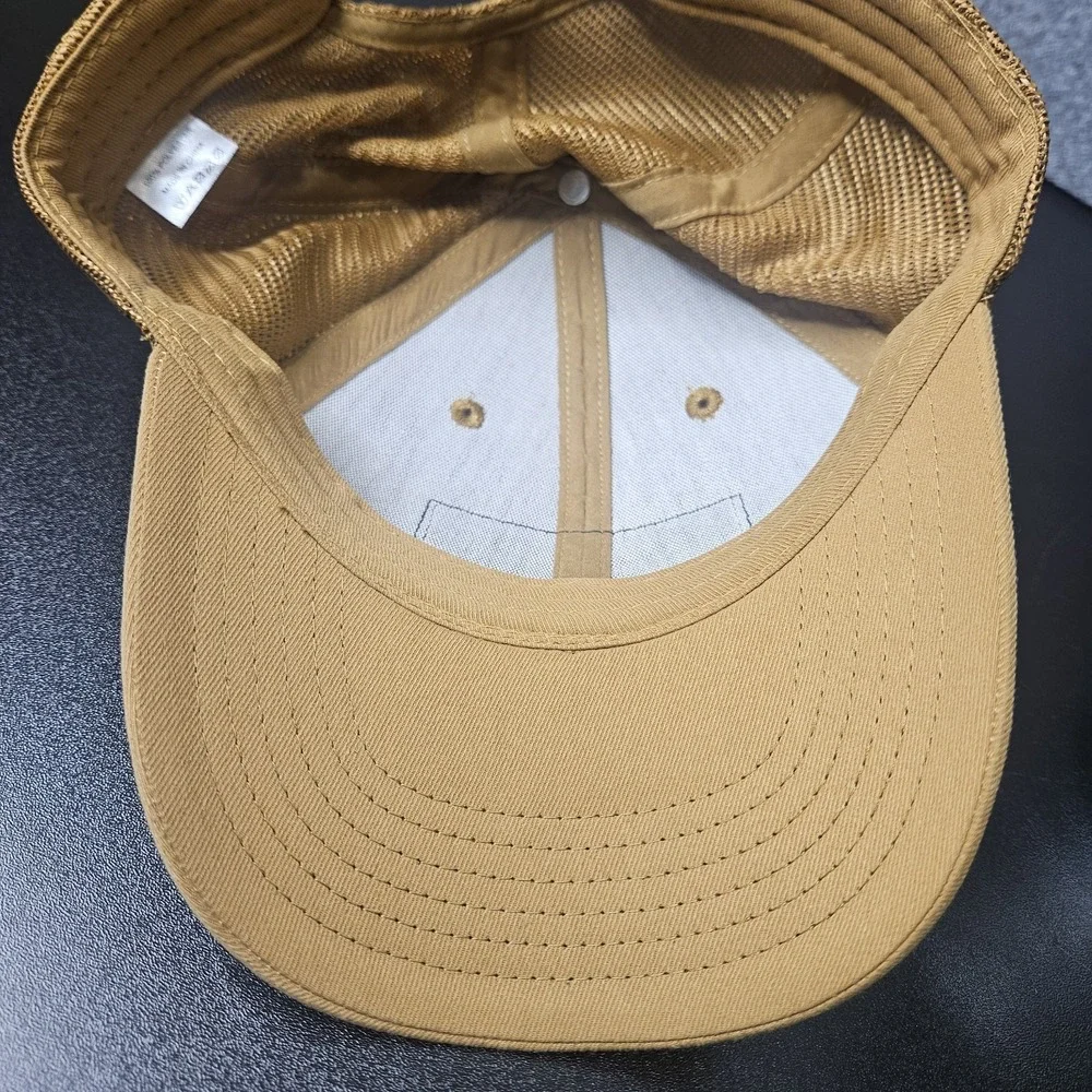 Kavu Above Standard‎ Trucker Hat Snapback Adjustable One Size Tan Outdoors Gear