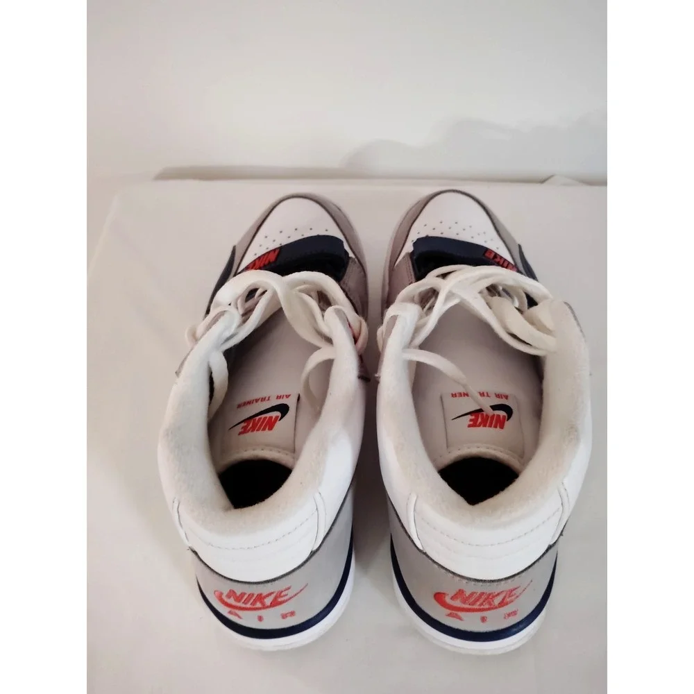 Nike Air Trainer 1 Photon Dust Midnight Navy Retro Preppy Training Shoes Men 7.5