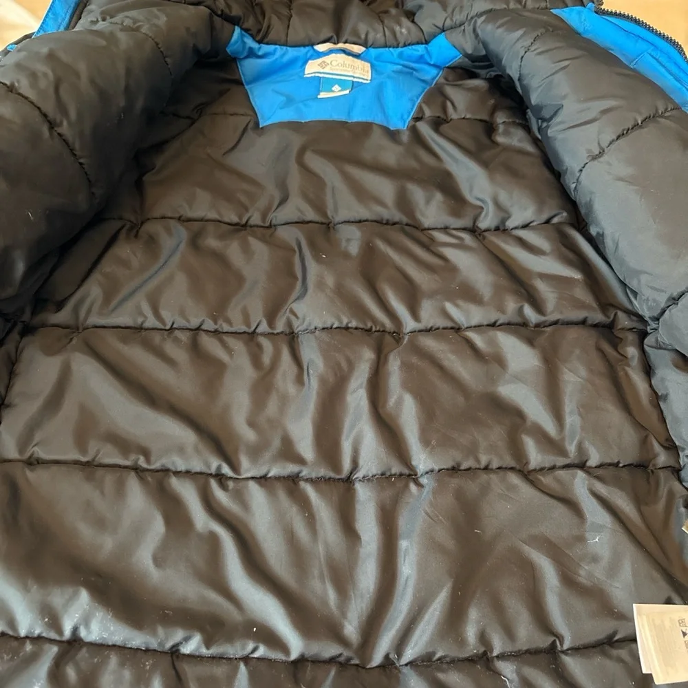 Columbia Blue and Black Sportswear Jacket