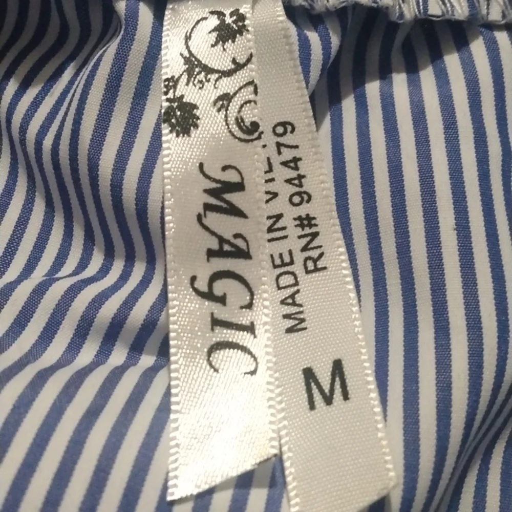 Magic blue white