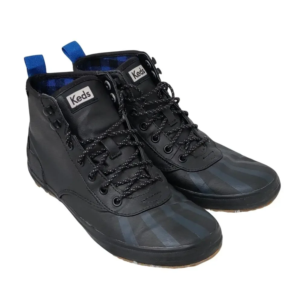 Keds black rain