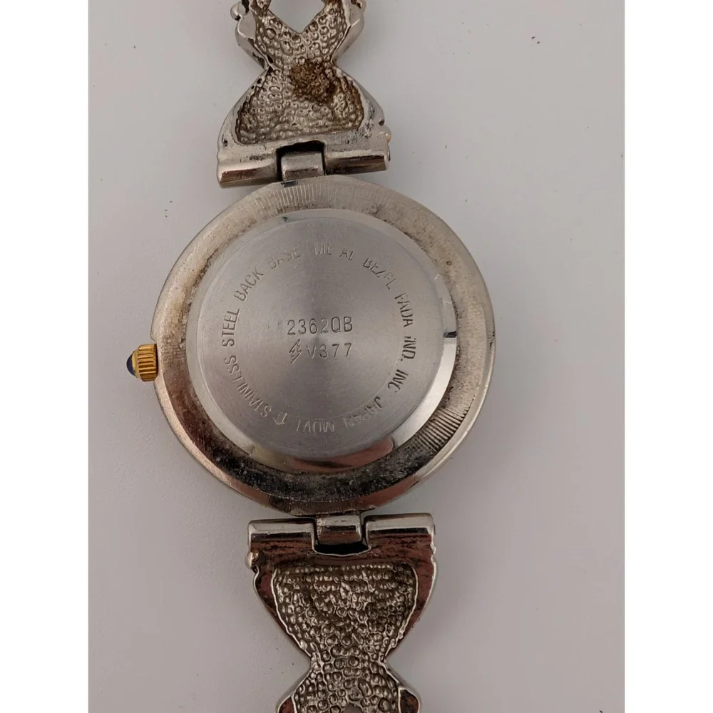 Gloria Vanderbilt Watch Women 27mm Case‎ Silver 6.5