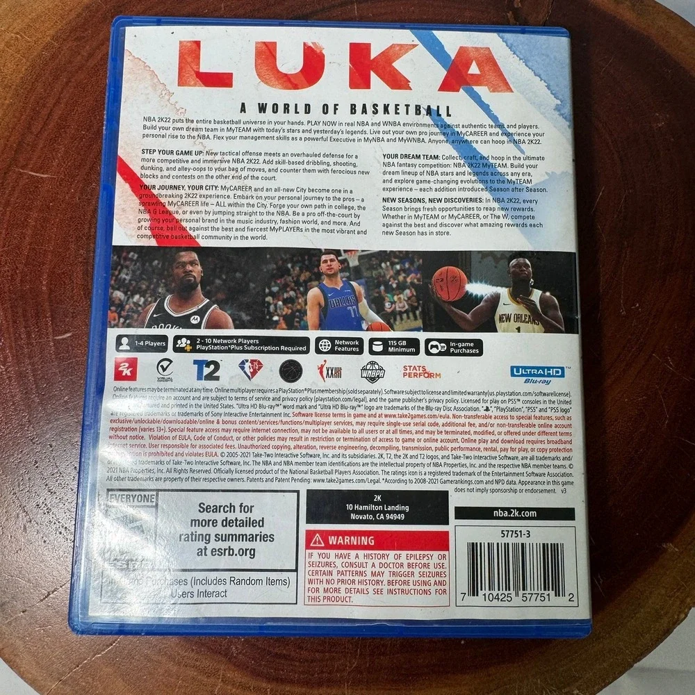 2K Sports nba 2k22