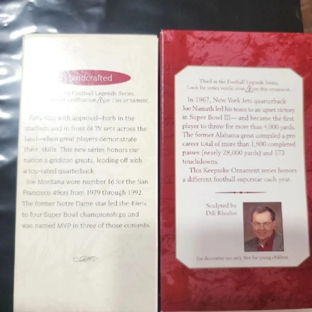 Hallmark joe montana