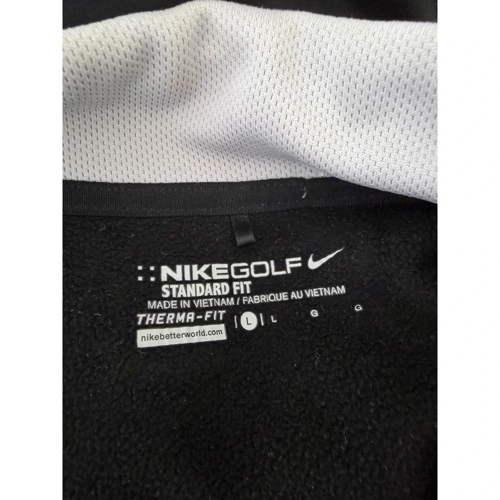 Nike Golf Ryder Cup 2016 Hazeltine‎ Jacket Mens Large Black 1/4 Zip Pullover
