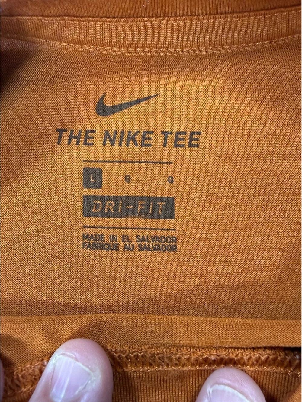 Texas Longhorns - Nike Drifit Baseball Tee