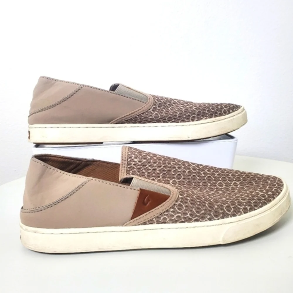 OluKai Women's Pehuea Island Inspired Breathable Mesh‎ Slip On Sneaker Shoes