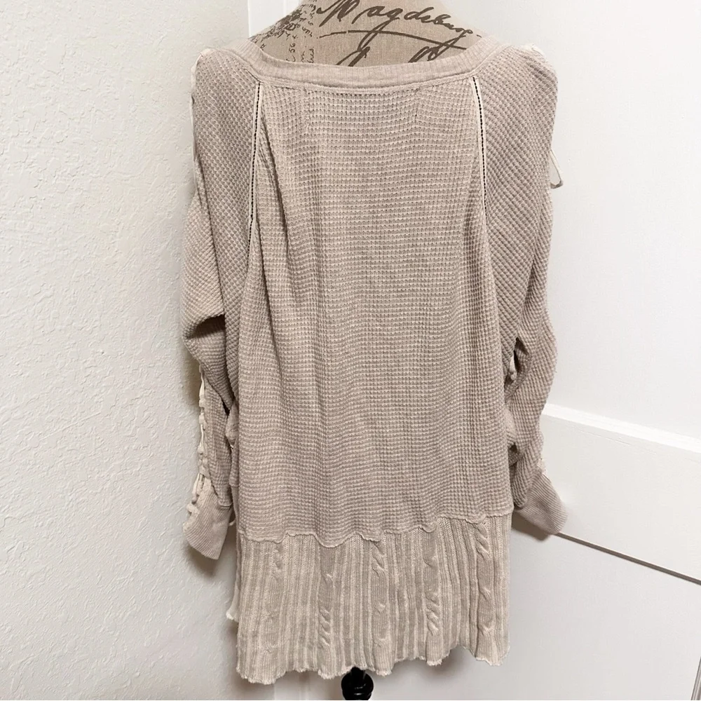 Free People New Romantics Crosstown Traffic Pullover Thermal Top