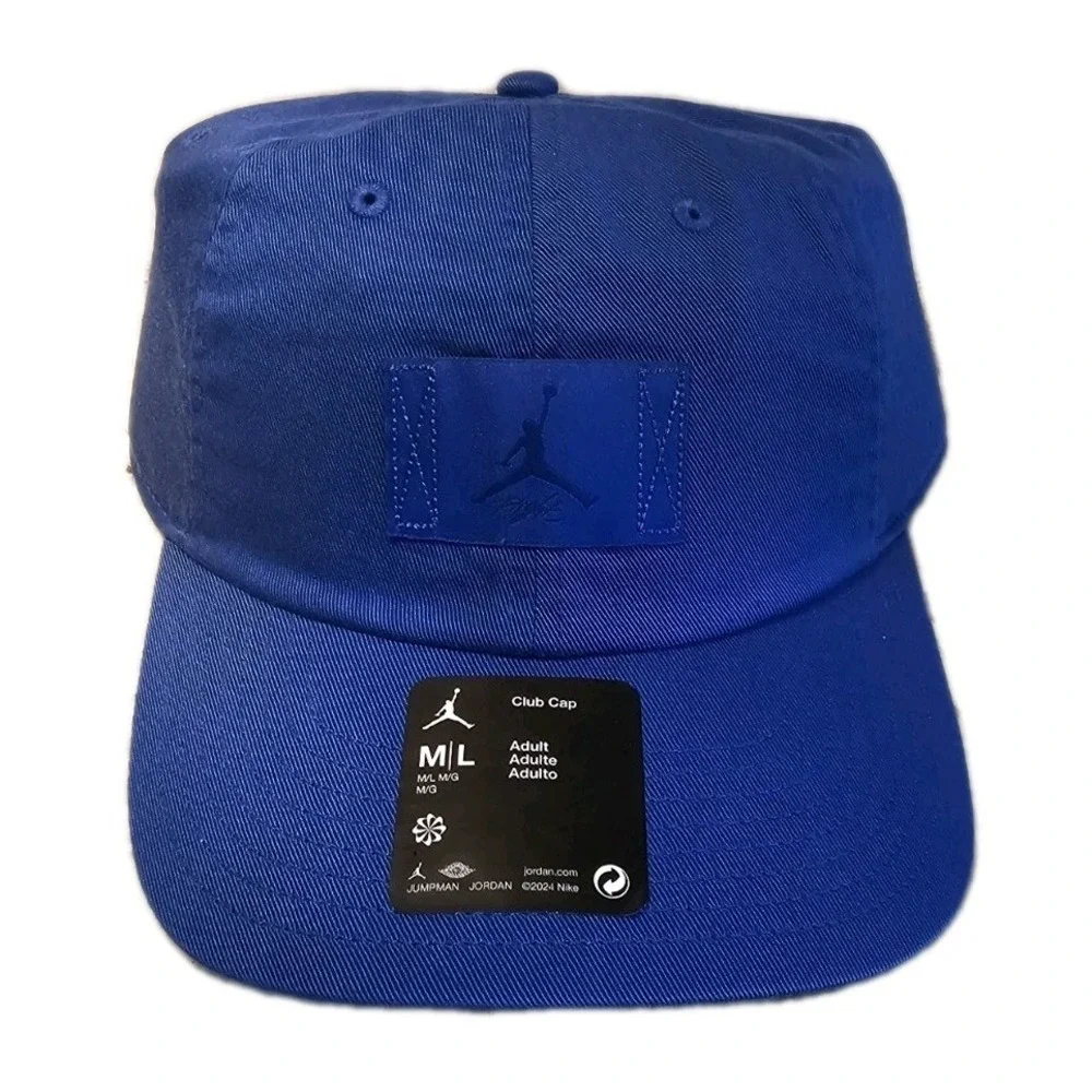 Nike‎ Jordan Club Cap Royal Blue Adjustable Hat Adult