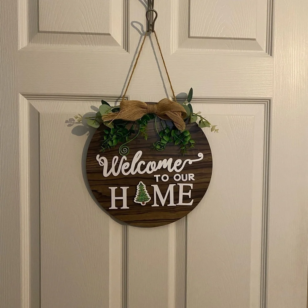 N/A welcome sign