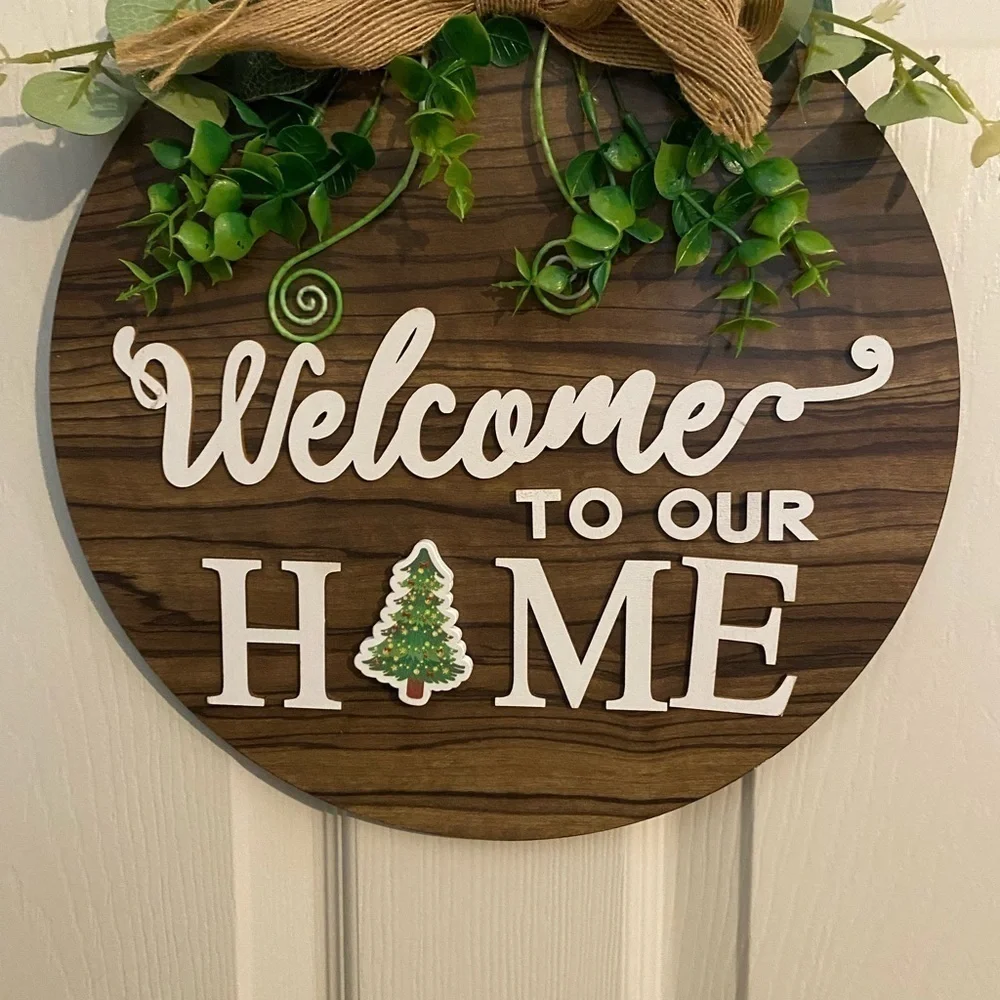 N/A welcome sign