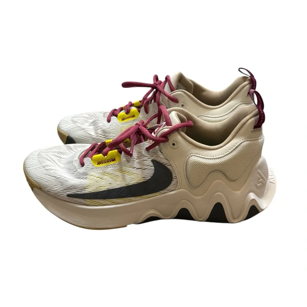 Men’s Nike Gianni Immortality 2 'Sail Rattan' Basketball Sneakers Size‎ 10