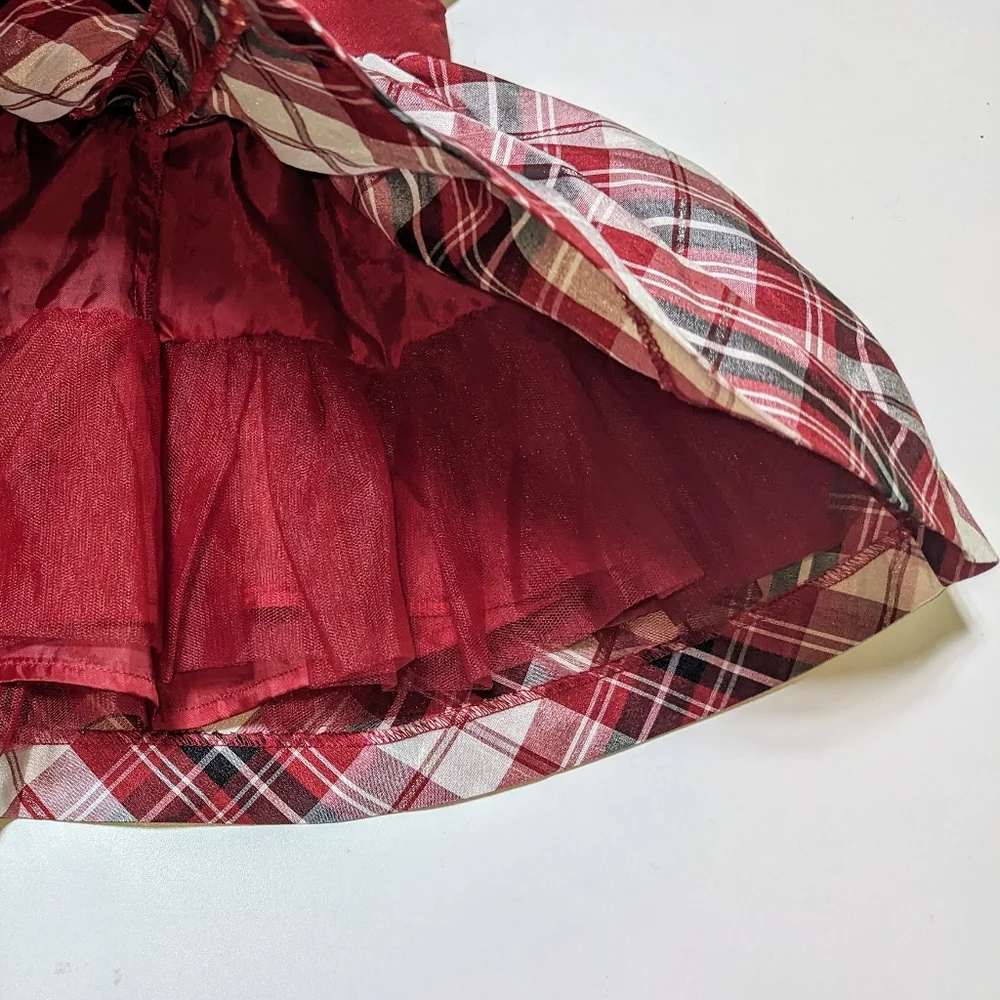 Gymboree plaid red